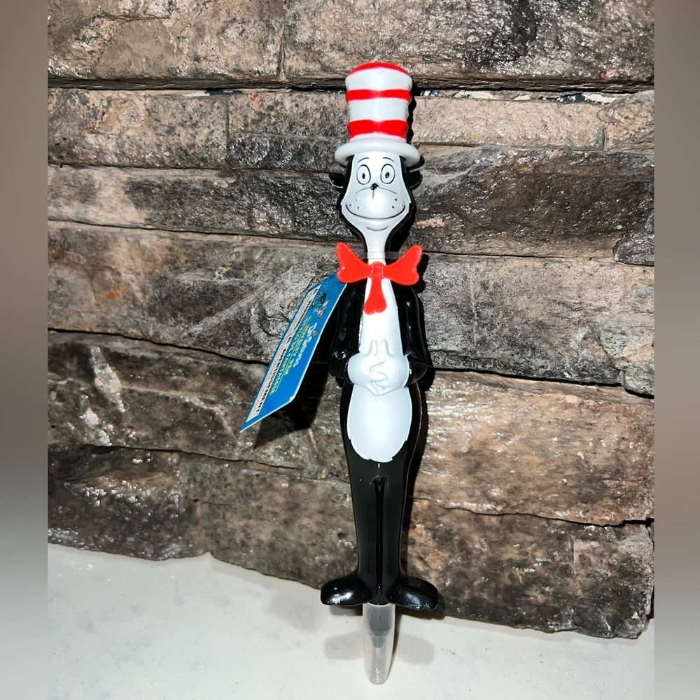 Dr. Seuss Cat in the Hat Pen - Black, White & Red